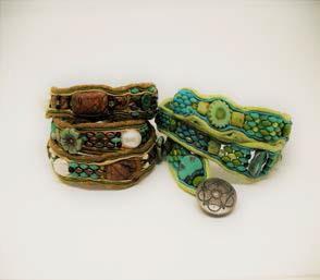 Beaded Wrap Class Instructor: Carrie Desimone Thurs Aug 23 5pm - 9pm Class $35 Thurs Sept 13 5pm - 9pm This is a great project!