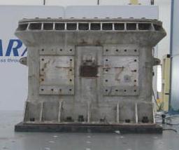 The container was instrumented with 3 Tri-axial accelerometers, 4 Uni-axial accelerometer and 1 Rosette strain gauge. 2.