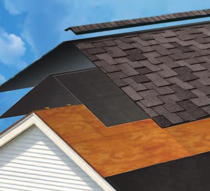 Aged Bark Charcoal Black Platinum Spanish Tile Waterproofing underlayment prevents leaks caused by ice dams and