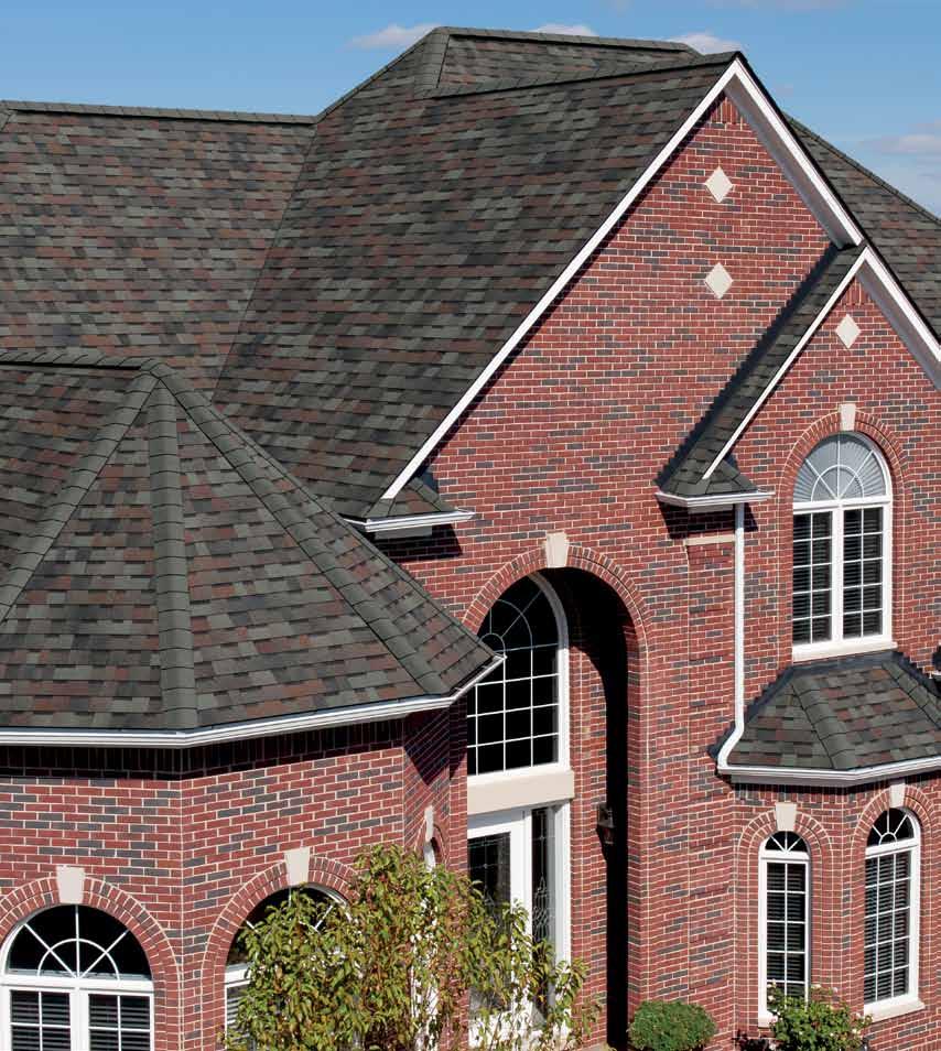 WANT TO TURN UP THE COLOR ON YOUR ROOF? Duration Update it with our TruDefinition Designer Colors Collection Shingles.