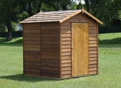 937m 1.890m The Ferndale is a square shaped shed that provides ample storage for smaller garden items.