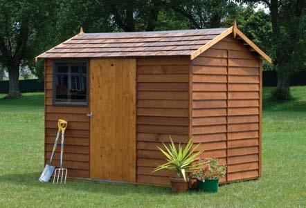 5m of depth, it can be used as a full sized workshop, or has enough room to almost completely clear out your garage. It can also be supplied with double doors.