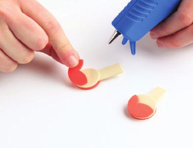 15. Use the circle cutter to cut out a circle