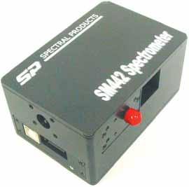 42 Spectral Products SM442 Compact CCD Spectrometer New compact model with new CCD Can be handheld or securely mounted Flexible optical input direct to slit or via fiber Designed from the ground up