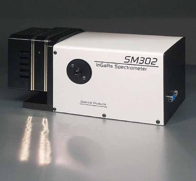 46 Spectral Products SM302 and SM302-EX InGaAs Array Spectrometer 0.9 to 1.7 m or 0.9 to 2.