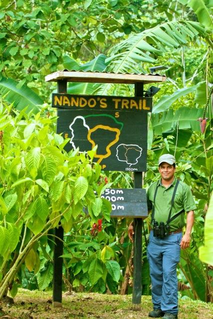 Canopy Camp in his honor. He has also made Nando manager of the Canopy Camp. The pictures below were taken at Canopy Camp.