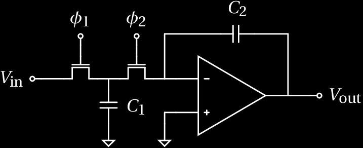 Each clock cycle, Q 1, is transferred from C 1 to C 2.