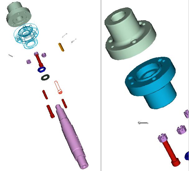 Coupling Assembly (Exploded) Figure 22.71 Exploded Coupling Assembly An exploded view needs to be created.