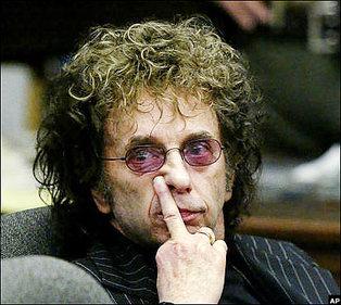 Phil Spector case: Back spatter from him
