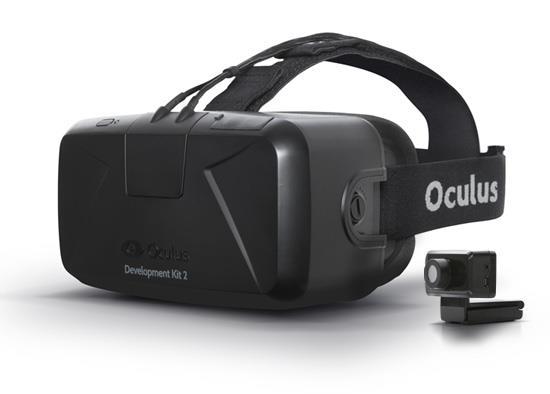 Oculus Rift Head mounted display Covers eyes completely