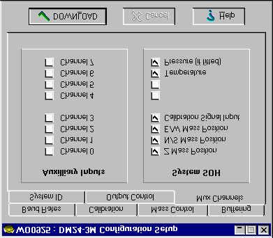 AUXILIARY (MUX) CHANNELS All the CMG-DM24 digitisers have as standard, five 16bit, 4 samples per second channels.