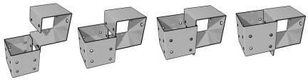 Swing Beam Assembly Instructions Fig. 1 Fig. 2 84-1/2'' (1) 2'' Lag Screws Per Bracket 84-1/2'' (2) 2'' Lag Screws Per Bracket Fig.