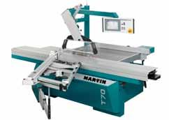 The MARTIN sliding-table saws provide cutting-edge performance for the long-term!