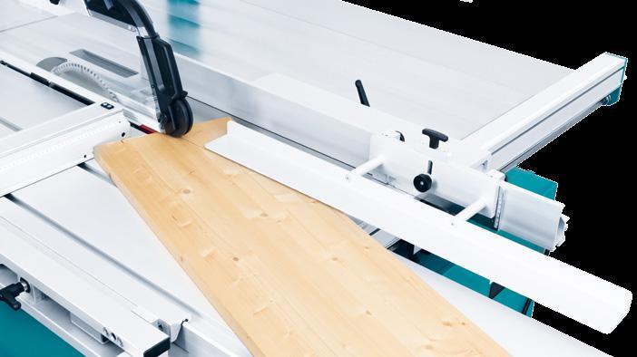Further accessories Edging device The cutting of veneered or laminated boards is just one area