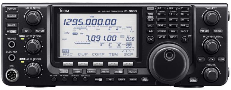 D-STAR HF/VHF/UHF Transceivers IC-7100 DSTAR on all bands