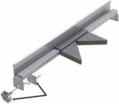 A Table Saw with fitted plug 1 B Rip Fence assembly 1 C Push Stick 1 D 45 O Cross Cut Guide 1 E Crank Handle C/w Screw 1 F Knob Headed Screws with clamp 2 (For use with Ripfence) Fig.