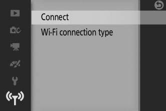 SSID (Android and ios) 1 Select Wi-Fi.
