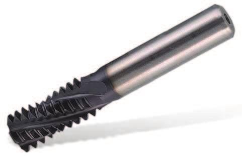 Solid Thread Mills Solid Carbide Helical Flute Helical Flute Solid Carbide Thread Mills Holemaking Solid Thread Mills Features and Benefits: Manufactured from proprietary 12% cobalt micrograin