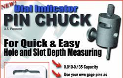 Specific features of the Dial Indicator Pin Chuck include: Okuma & Howa ACT 3 CNC Lathe PURCHASED 1985 1.