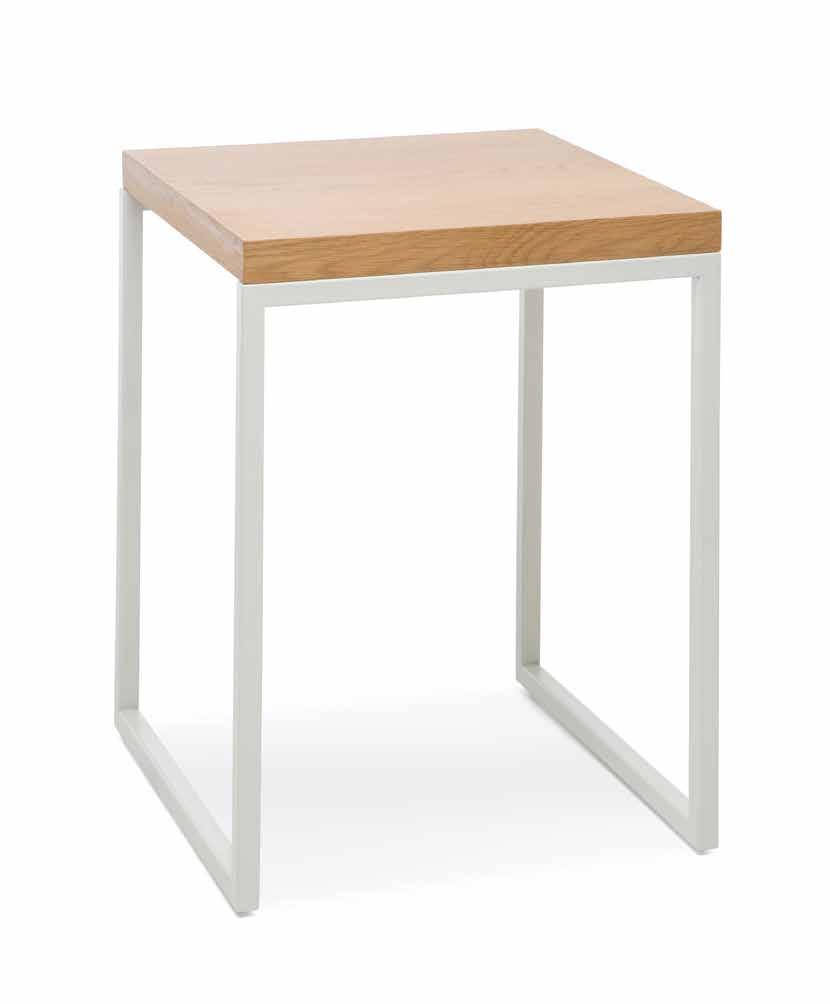 Jane Side Table The allure of the Jane Side Table is contrasting finishes supported by