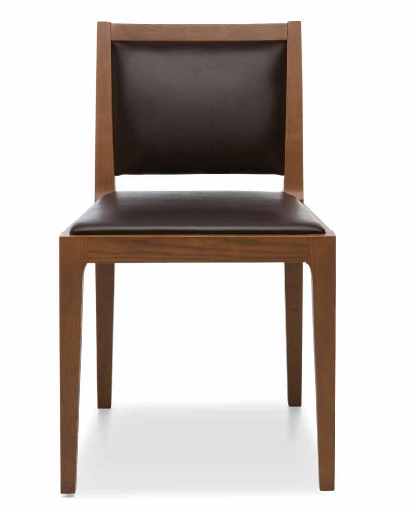 Jemma Dining Chair The sturdy Jemma Dining Chair has a beautifully crafted, solid hardwood frame.