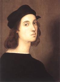 Self-Portrait 1506, Oil on wood, 45 x 33 cm, Galleria degli Uffizi, Florence Born in