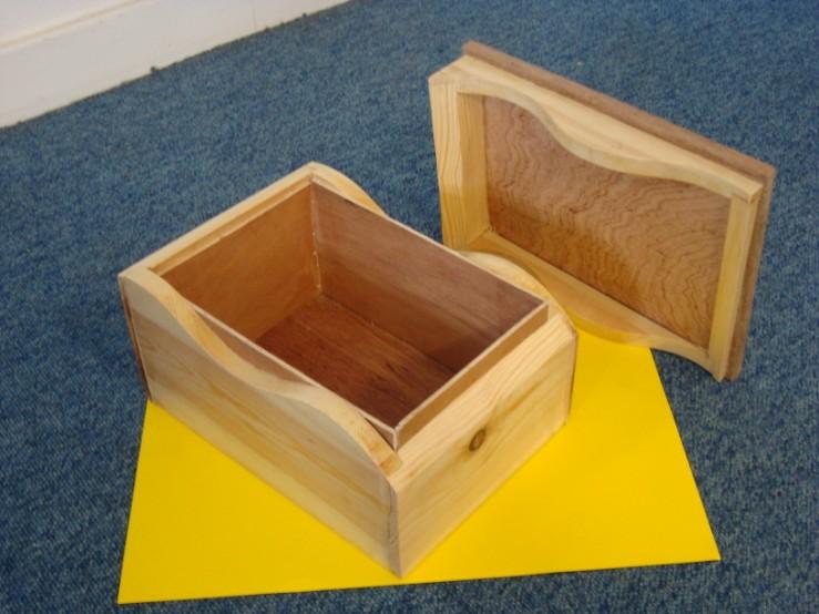 Design & Manufacture:- Test Revision 05 Softwood Manufactured Boards Q. A pupil s project for a DVD storage box is shown in the photo above.