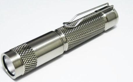The torch shown to the right was knurled using a knurling tool on the machine shown above.