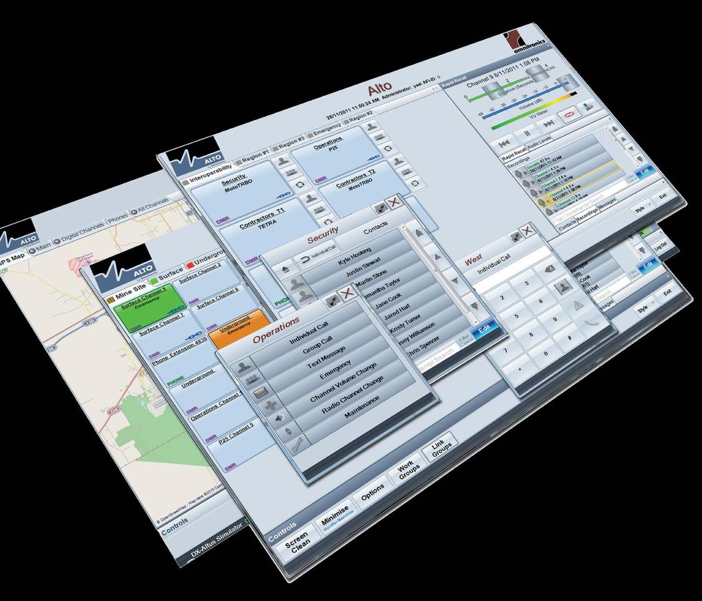 DX-Altus Alto Alto, the face of the DX-Altus, is a user-friendly, customisable GUI.