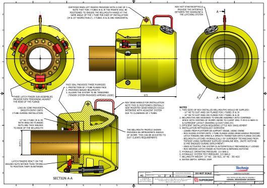 Cable protection equipment: bend restrictors, dynamic bend stiffeners and polyurethane ducting for umbilical and flowline installations Subsea