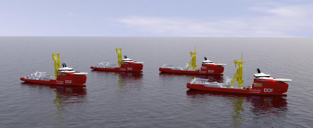 State-of-the-art PLSVs Contract 8+8 years Norskan will provide Marine Services Approx.