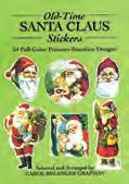978-0-486-26047-1 Old-Time Santa Claus Stickers: 24