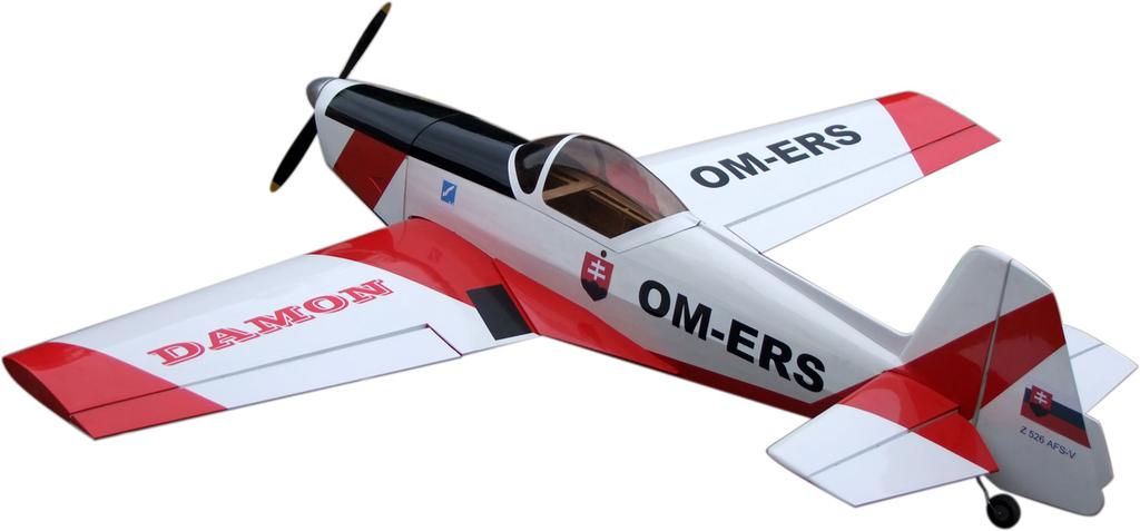 Zlin Z-5 AFS Specification: Length Wing Span Wing Area :75 mm(7.") :05 mm(") :7.sq.dm.9sq.ft Wing Loading :70.9g/sq.dm.oz/sq.ft Flying Weight :5.kg(.