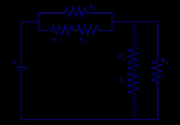 13. What is the equivalent resistance of the following circuit? 14.