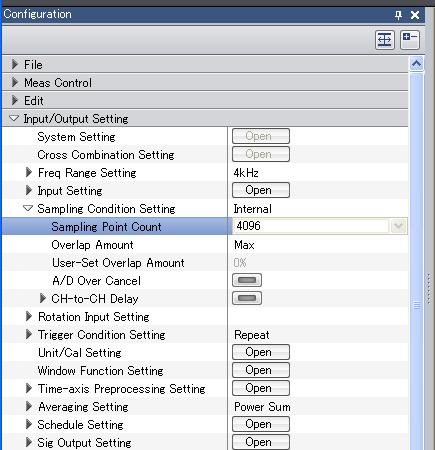4 After the setting completes, press OK button to close Internal Trig Setting dialog box.
