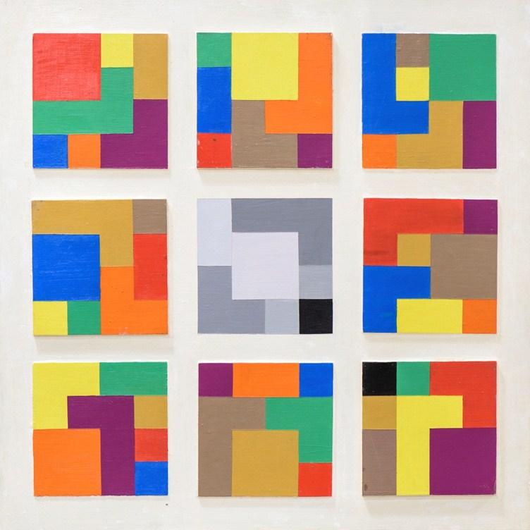 Pattern Pieces Lesson Plan: Abstract Painting Grades: 6-12 Unit: Painting, color theory Interdisciplinary: Mathematics Objectives: TSW create four paintings using cardboard templates TSW demonstrate
