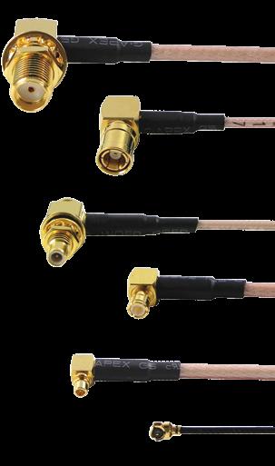 These include standard flexible cable for simple applications; flexible semi-rigid cable that is hand-formable into basic shapes;