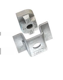 AW Composite Decking Fixings 3 AW - Alphawedge Locking Plate: Pre-galvanised strip Wedge: Malleable iron, bright zinc plated Wedge Locking Plate The Alphawedge is designed for