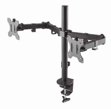 MONITOR ARMS MATERIAL WEIGHT CAPACITY ARM EXTEND MONITOR DESK MOUNT (1 monitor) LDT10-C012 Aluminum 1~9kg/2.2~19.