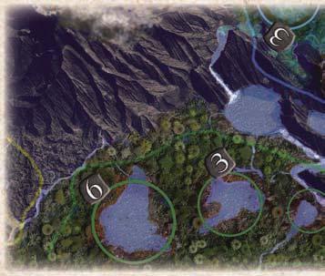 any one of the 4 environments and adds 3 Dinos in any combination to the 3 areas in