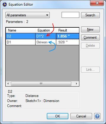 You can now use Driven Dimensions that are parameterized to drive other parameters: USING DIMENSIONS FROM ONE PART IN ANOTHER PART By utilizing the changes shown above, you can effectively use