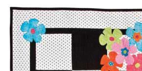 GO! Project Idea Assembly Instructions funky flowers GO! funky QUILT finished size 38" x 38" GO!
