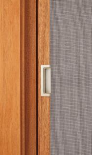 Easy to use screen door for windows - Adds character to any outswing casement -