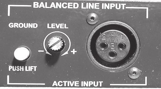 Outputs Rear Panel Output Section - Channel- direct out: The direct out connects to the normal guitar amplifier. This also provides the usual ground path for the guitar.