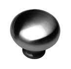 bronze - 2-1/2" center (64mm) - 4-1/8" outside length DH99-188 DH93-152 DH43-124 - Round knob - Brushed nickel - 1-1/4"