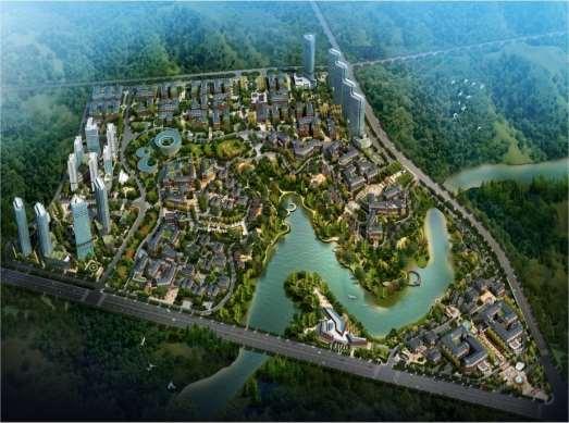 SOMETHING ABOUT US About Jinshan Silicon Valley 3 Total area of 1,667,500 square meters and expanding area of 10 square kilo-meters.