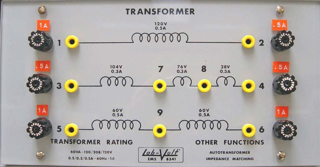 Dr. Rad Lab # 4 Lab 4: Single-phase transformer operations.