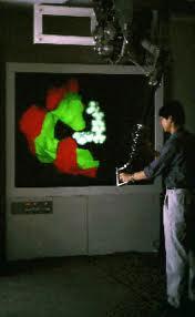 Virtual Reality History Project GROPE Frederick Brooks, Jr. Recipient of Turning Award in 1999 GROPE Project 1971 1990 Simulation of molecular docking Haptic feedback F. P. Brooks, Jr., M.