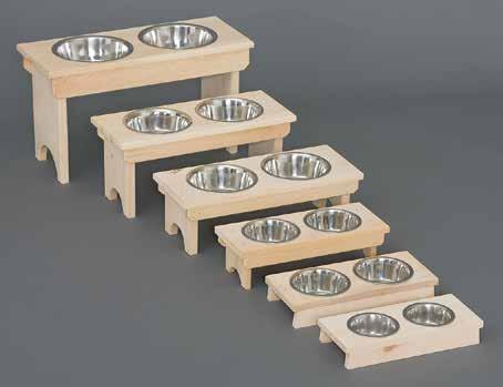 BOXES, HOLDERS & PET FOOD STANDS #102 Magazine Box 13¼"w x 9¾"d
