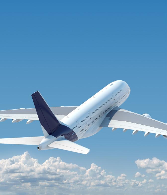 Airborne Satellite Communications on the Move Solutions Overview High-Speed Broadband in the Sky The connected aircraft is taking the business of commercial airline to new heights.